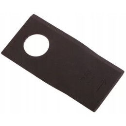 Left lawn mower blade 100x48x3mm hole 23 uses