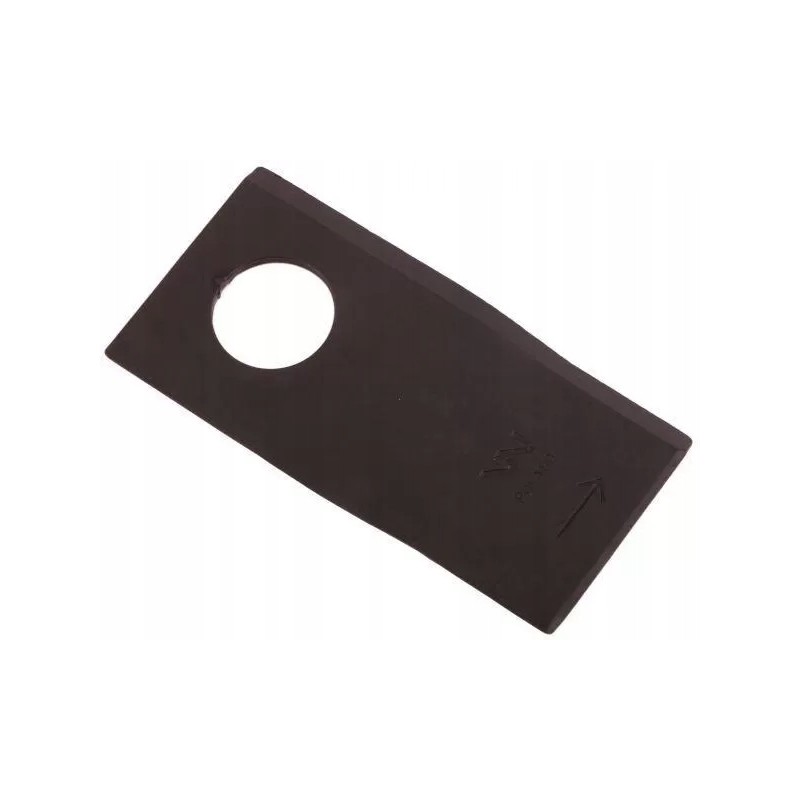 Left lawn mower blade 100x48x3mm hole 23 uses