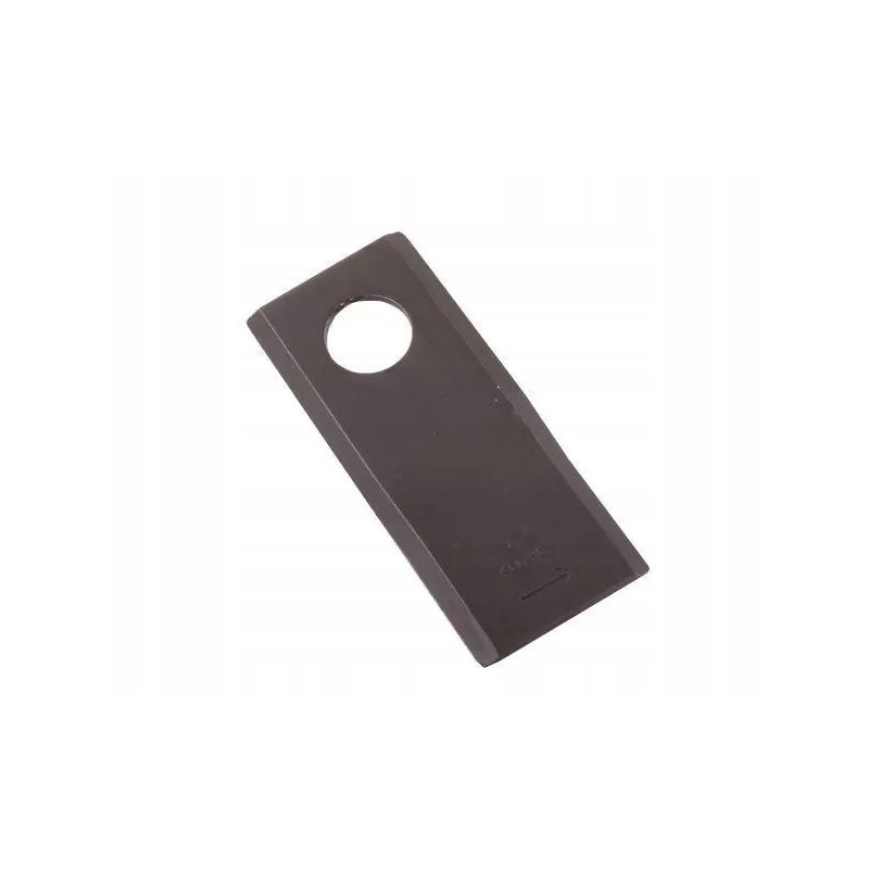 Left lawn mower blade 110x48x3mm hole 21 uses
