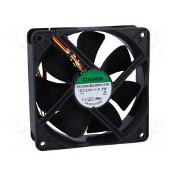 1 pcs x SUNON - EEC0382B2-000U-G99 - Fan: DC, axial, 24VDC, 120x120x38mm, 197.2m3/h, 44dBA, ball bearing