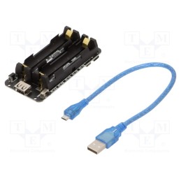 1 pcs x OKYSTAR - OKY3604-2 - Module: charging, power bank, USB, 3V,5V, Size: 18650