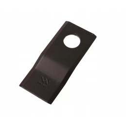 Bent lawn mower blade 108x46x3mm hole 21 uses