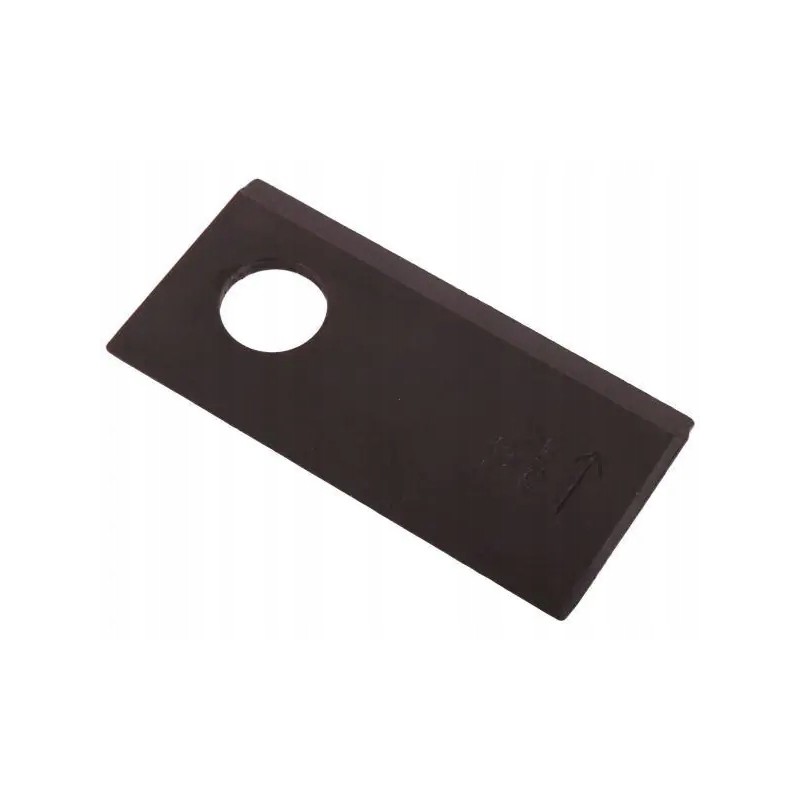 Left lawn mower blade 96x48x4mm hole 19 uses