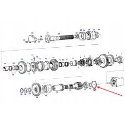 X530106546000 internal seger ring