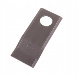 Curved lawn mower blade 94x40x3mm hole 19 uses