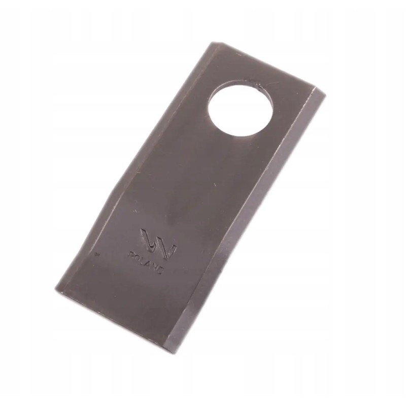 Curved lawn mower blade 94x40x3mm hole 19 uses