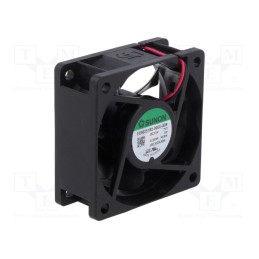 1 pcs x SUNON - EE60251B2-000U-A99 - Fan: DC, axial, 12VDC, 60x60x25mm, 32.79m3/h, 30dBA, ball bearing