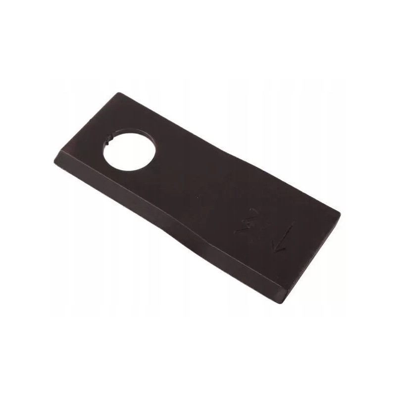 Lawn mower blade, right, 100x40x3mm, hole 19, replacement
