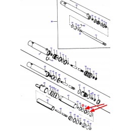 70924859 steering cylinder O-ring