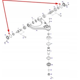 159001 05 4056 swing arm o-ring