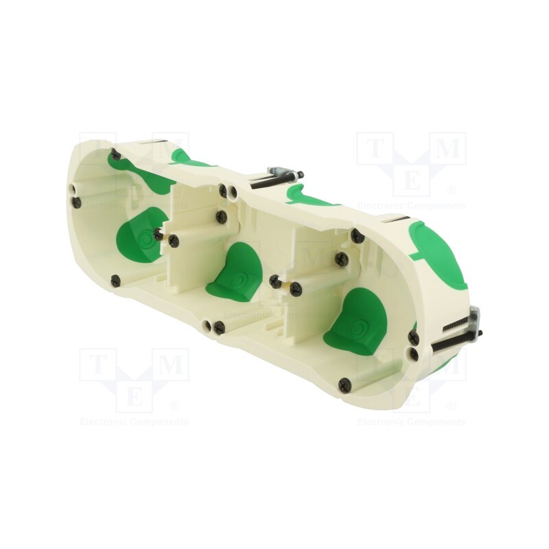 1 pcs x SCHNEIDER ELECTRIC - IMT35031 - Enclosure: junction box, X: 71mm, Y: 215mm, Z: 40mm, IP20, Sockets: 3