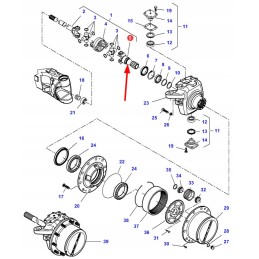 7450645025 front axle shafts