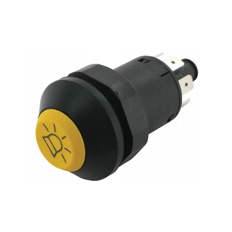 Round flash button switch