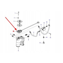 Acz0001550 steering column rotation sensor