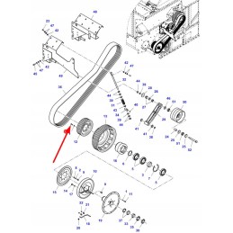 D40464100 rear tamper screw m8 x 30 mm