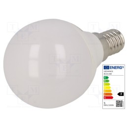 1 pcs x ams OSRAM - 4058075127630 - LED lamp, cool white, E14, 230VAC, 470lm, P: 5.5W, 6500K, CRImin: 80