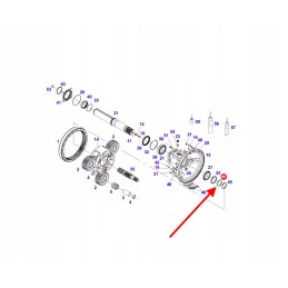 X534578000000 spacer s90 x 110