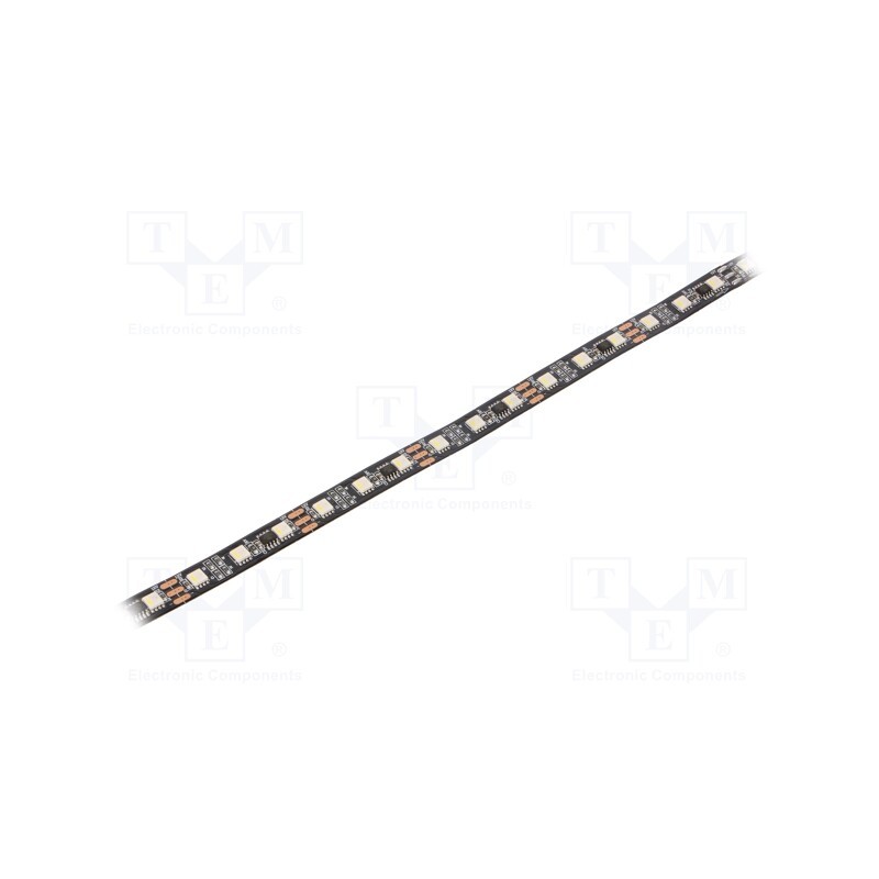 1 m x IPIXEL LED - S012060CB4ST (BLACK PCB) - Programmable LED tape, RGBW, 5050, 12V, LED/m: 60, 12mm, black PCB