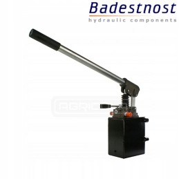 Hydraulic hand pump, 2 sides, 45cm, 2l tank
