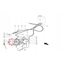 Jaguar output gear gasket 077485
