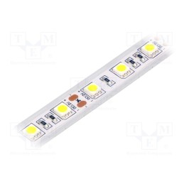 1 m x LUCKYLIGHT - LS-5050W60RN-1 - LED tape, white cold, 5050, 12V, LED/m: 60, IP65, 120°, 14.4W/m, 50mm