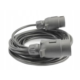 Electric cable 7 m trailer, 2x plug