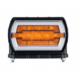 Front lamp assembly, lower horpol mounting