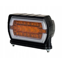 Front lamp assembly, lower horpol mounting