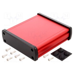 1 pcs x GAINTA - ALUG704RD110 -AS - Enclosure: multipurpose, X: 113.7mm, Y: 119mm, Z: 35.2mm, aluminium