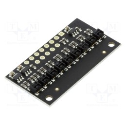 1 pcs x POLOLU - QTRX-HD-09A REFLECTANCE SENSOR ARRAY - Sensor: distance, reflective, 2.9÷5.5VDC, analog, Ch: 9, 37x20mm, HD