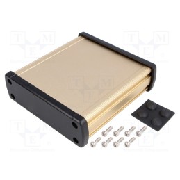 1 pcs x GAINTA - ALUG704GD110 -AS - Enclosure: multipurpose, X: 113.7mm, Y: 119mm, Z: 35.2mm, aluminium