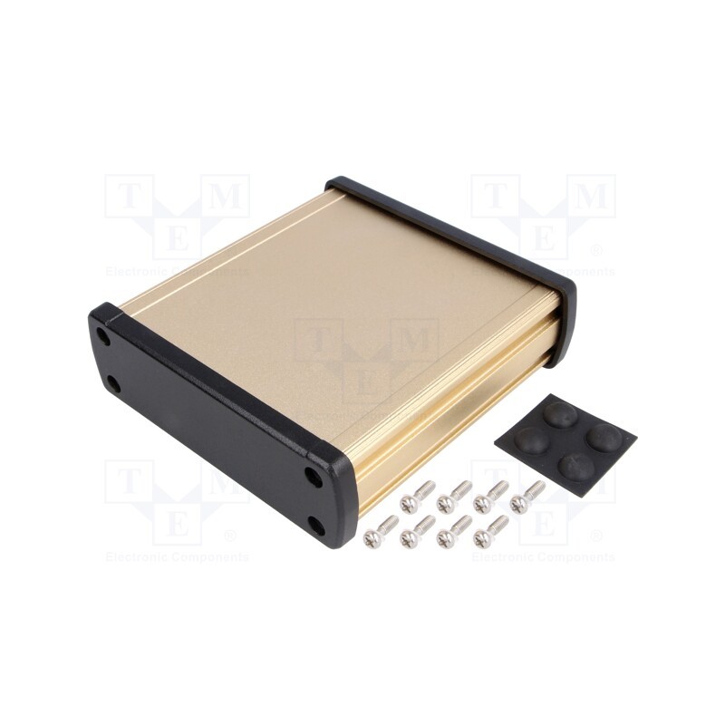 1 pcs x GAINTA - ALUG704GD110 -AS - Enclosure: multipurpose, X: 113.7mm, Y: 119mm, Z: 35.2mm, aluminium