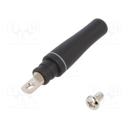1 pcs x LINX TECHNOLOGIES - ANT-868-PW-LP - Antenna, RF, 2.1dBi, screw, 50Ω, f: 832÷904MHz, screw, -20÷85°C