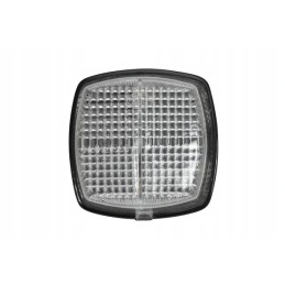 Marker lamp 5w square 12v transparent white