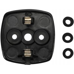 Marker lamp 5w square 12v transparent white