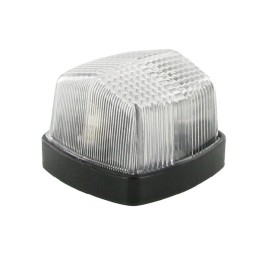 Marker lamp 5w square 12v transparent white