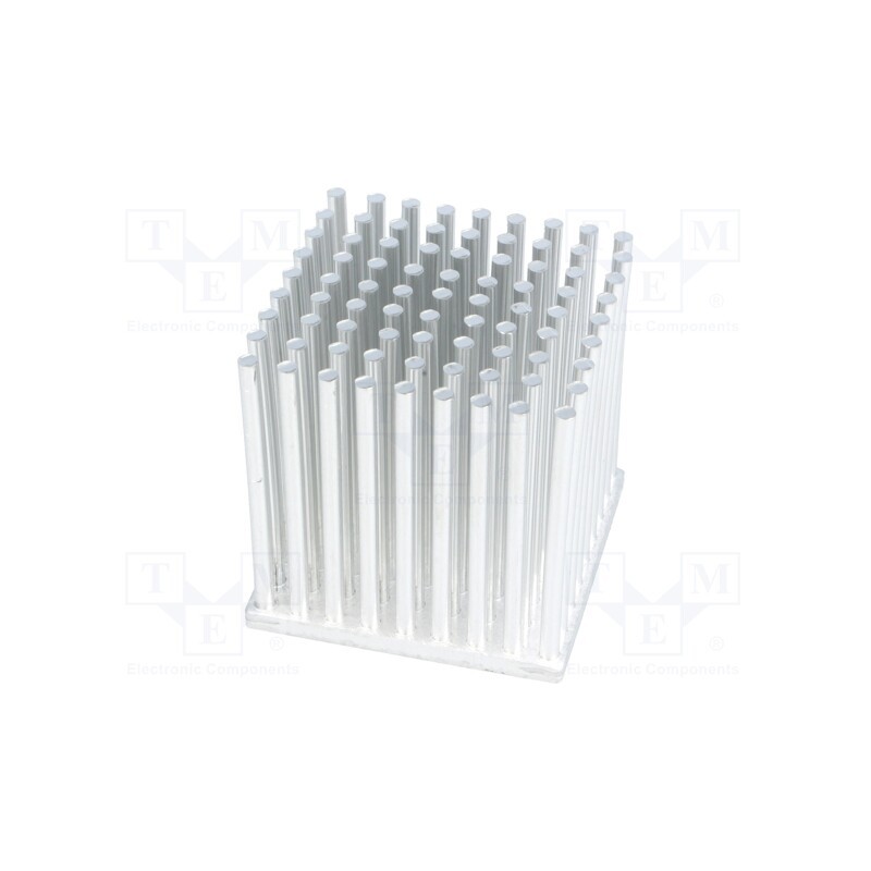1 pcs x FISCHER ELEKTRONIK - ICKS50X50X50 - Heatsink, LED, L: 50mm, W: 50mm, H: 50mm, 4.05K/W