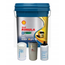 Case magnum 225 shell oil filter set 10w40