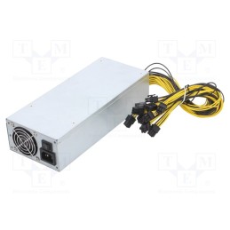 1 pcs x QOLTEC - 50350 - Power supply: computer, ATX, 1850W, Application: Bitcoin Miner