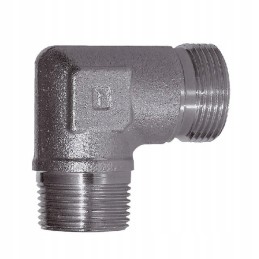 Angled threaded fitting