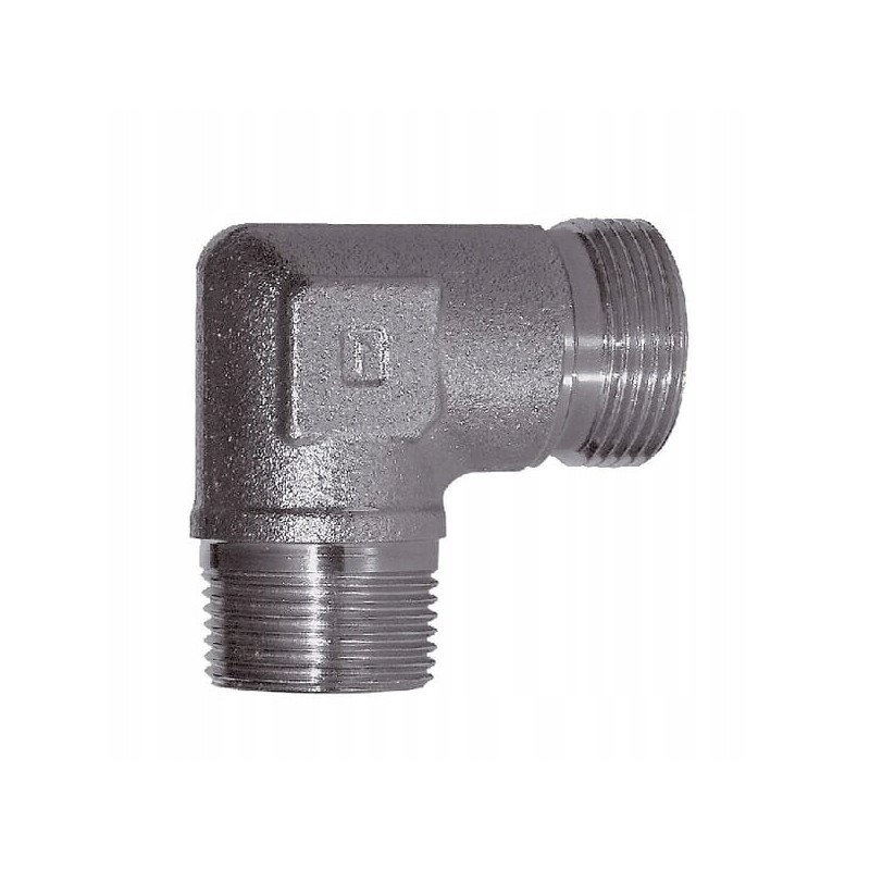 Angled threaded fitting