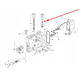 F737960030030 hydraulic valve of the splitting section