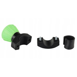 Green ball-bearing handlebar knob, diameter 52mm