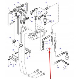3011250x91 threaded connector m14 m18
