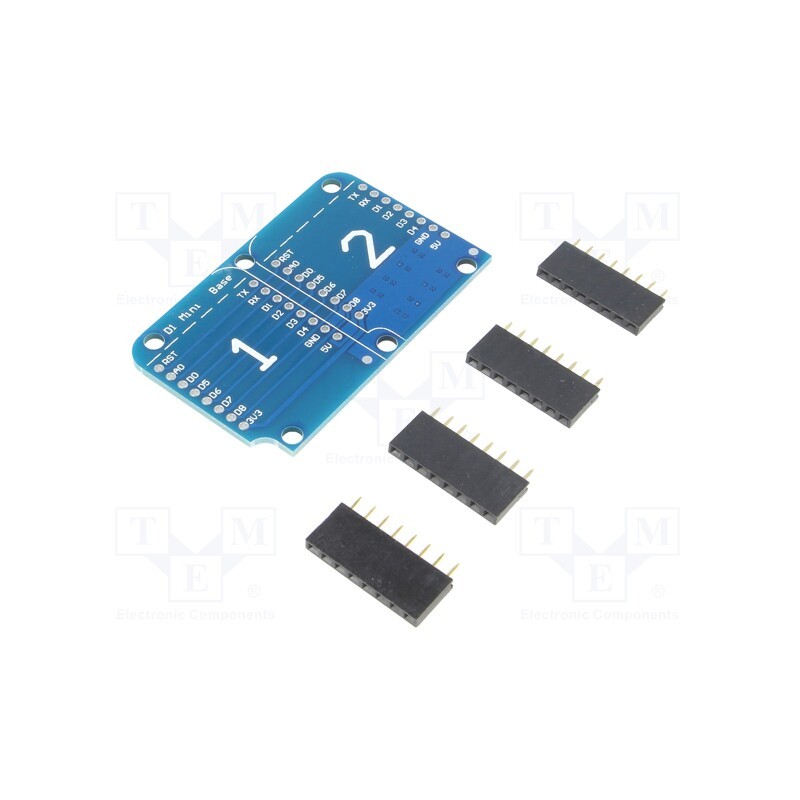 1 pcs x OKYSTAR - OKY3005-1 - Module: adapter, D1 mini, prototype board, 54.5x34mm