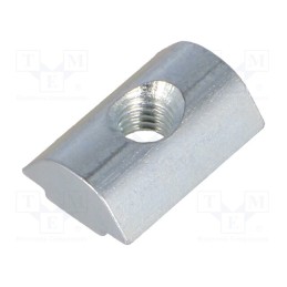 1 pcs x FATH - 96285 - Nut, for profiles, Width of the groove: 6mm, steel, zinc, T-slot