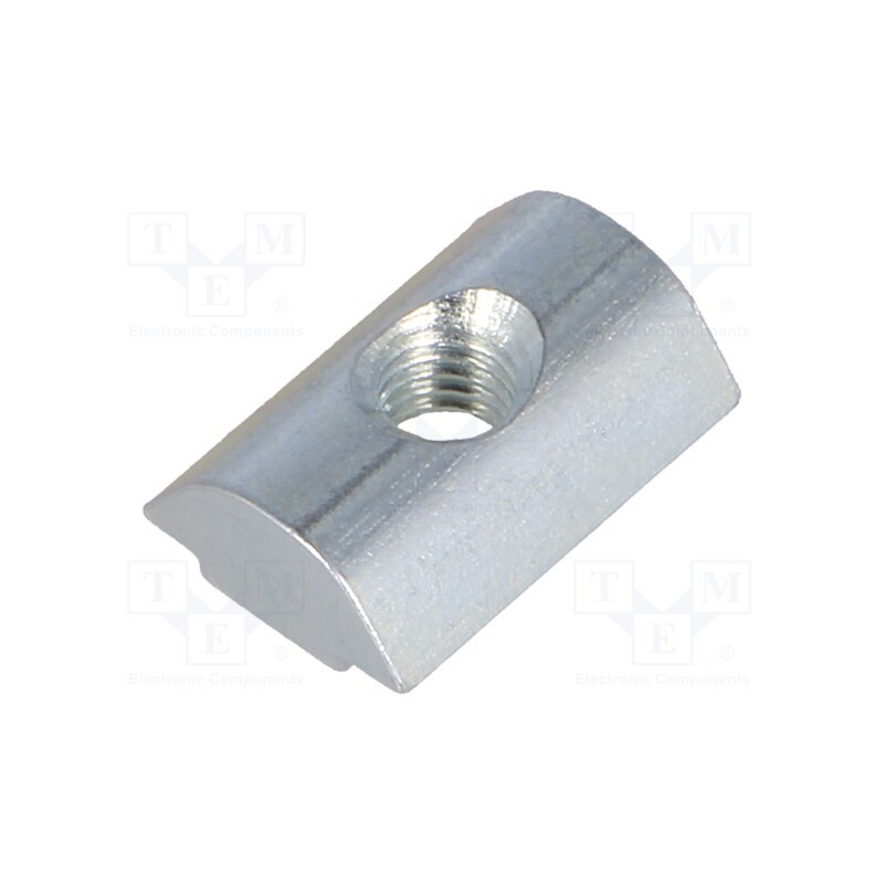 1 pcs x FATH - 96285 - Nut, for profiles, Width of the groove: 6mm, steel, zinc, T-slot