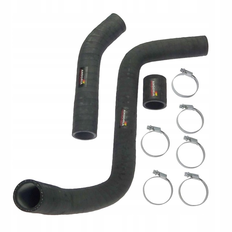 A set of radiator hoses reinforced with Cord C 330