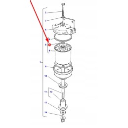 831461m1 fuel filter insert o-ring
