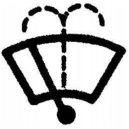 Hella windshield wiper symbol